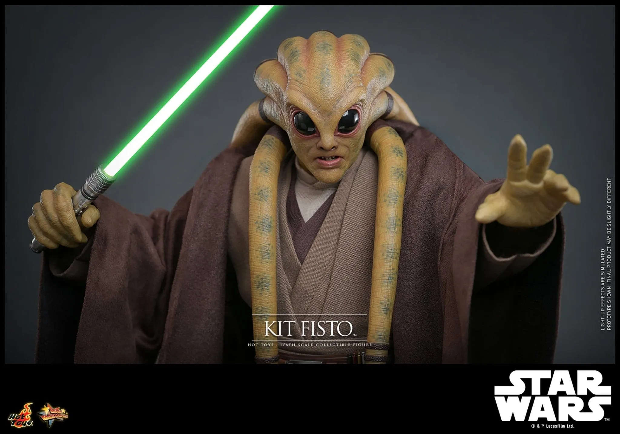 PRE-ORDER: Hot Toys Star Wars Kit Fisto Sixth Scale Figure