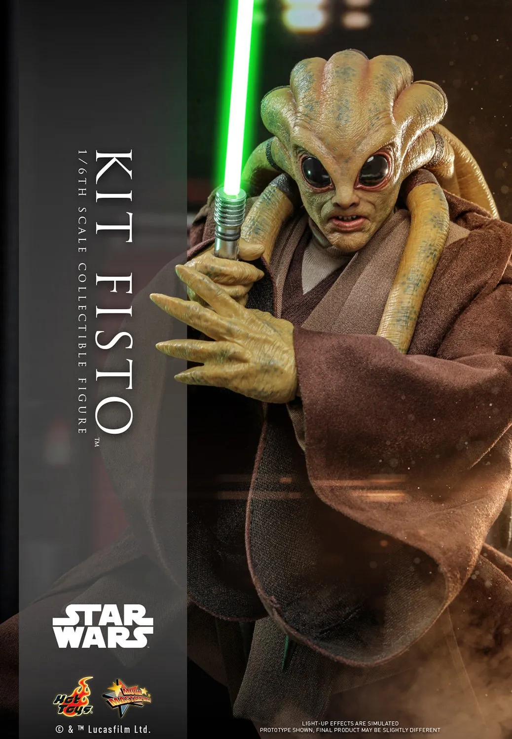 PRE-ORDER: Hot Toys Star Wars Kit Fisto Sixth Scale Figure