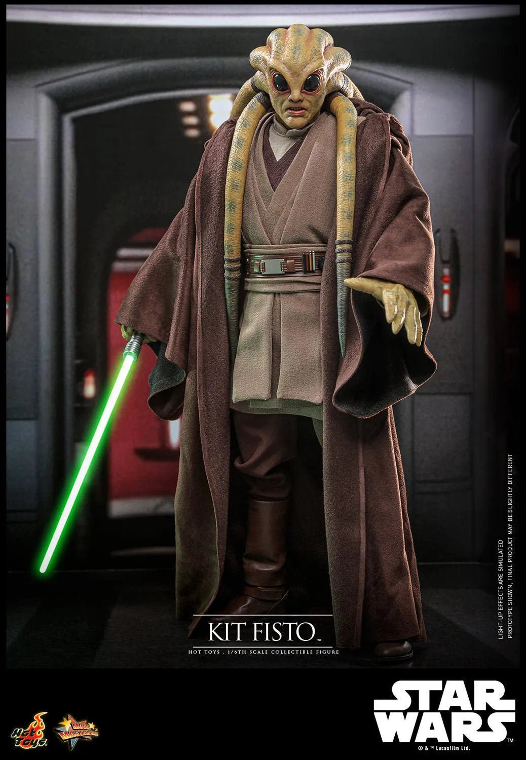PRE-ORDER: Hot Toys Star Wars Kit Fisto Sixth Scale Figure