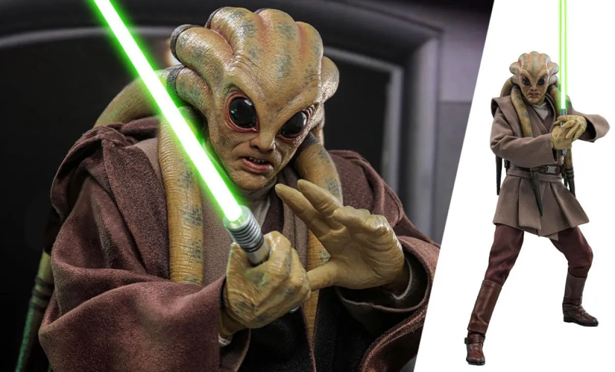 PRE-ORDER: Hot Toys Star Wars Kit Fisto Sixth Scale Figure