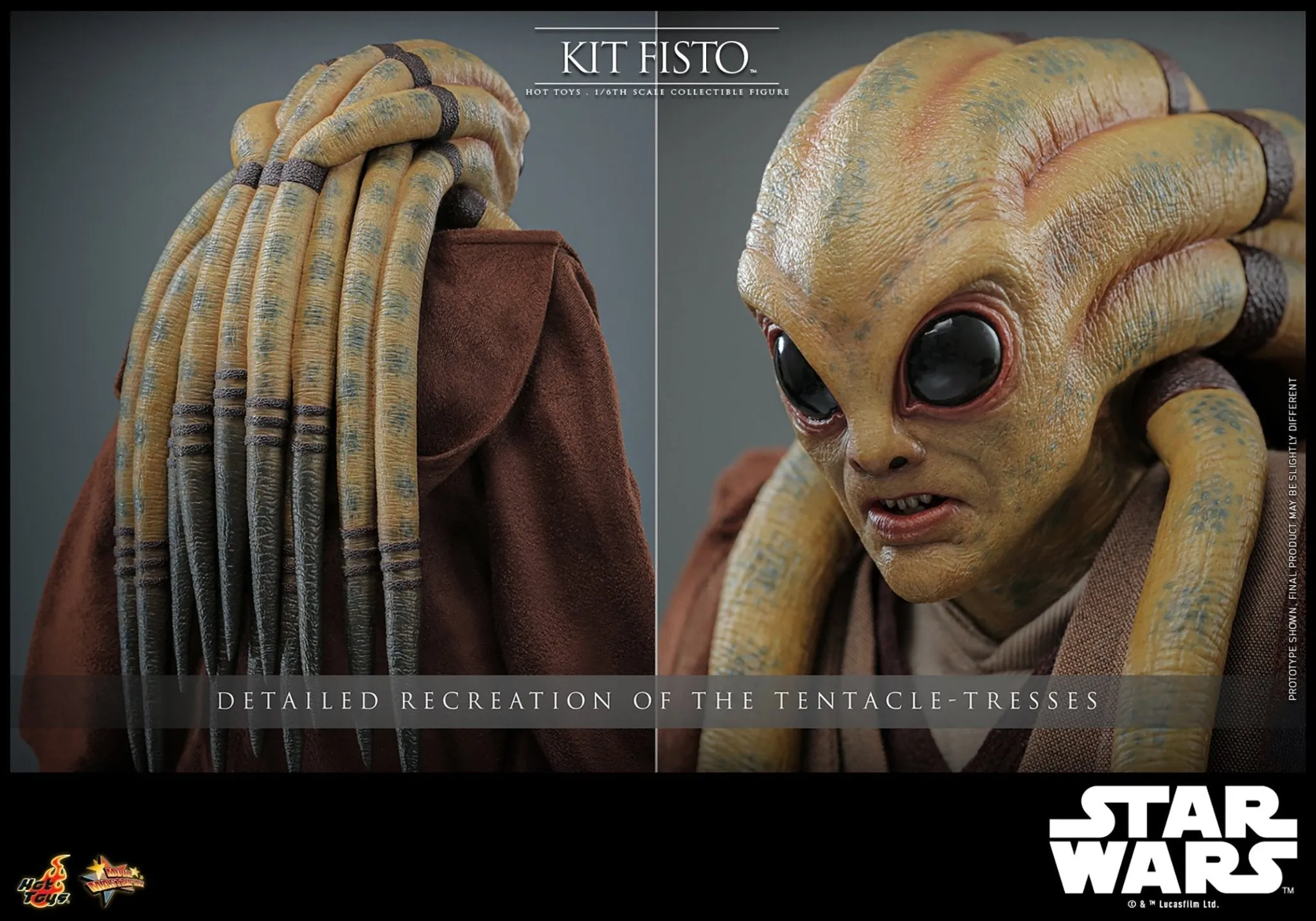 PRE-ORDER: Hot Toys Star Wars Kit Fisto Sixth Scale Figure