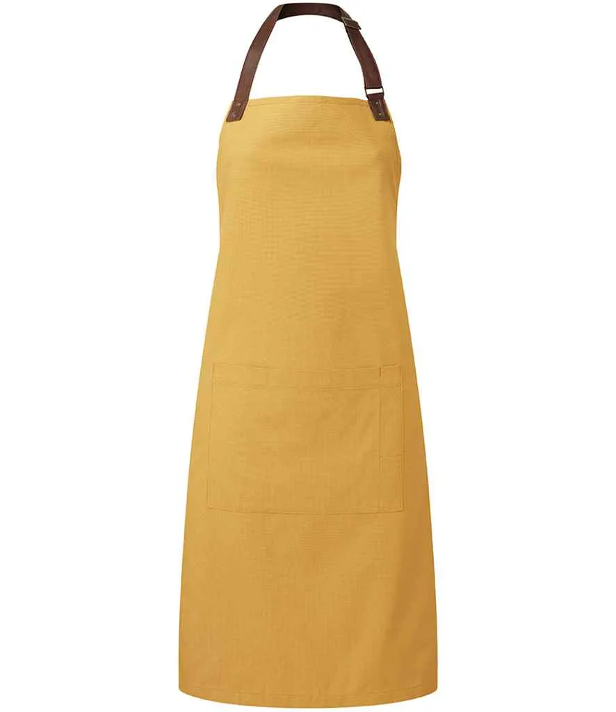 Premier Annex Oxford Bib Apron | Mustard
