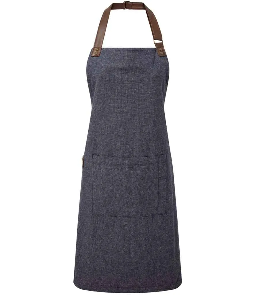 Premier Annex Oxford Bib Apron | Navy