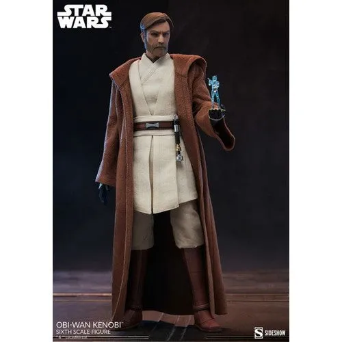 (PREORDER) 1:6 Star Wars : Clone Wars - Obi-Wan Kenobi Figure Sideshow (EARLY BIRD $360)
