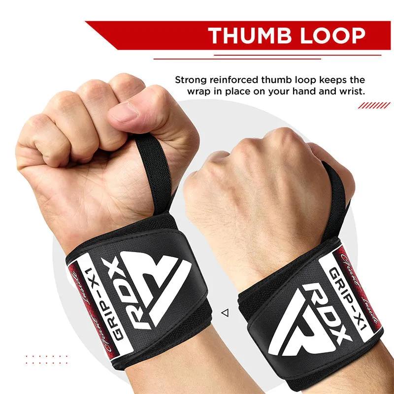 RDX W4 Wrist Support Wraps for Weight Lifting