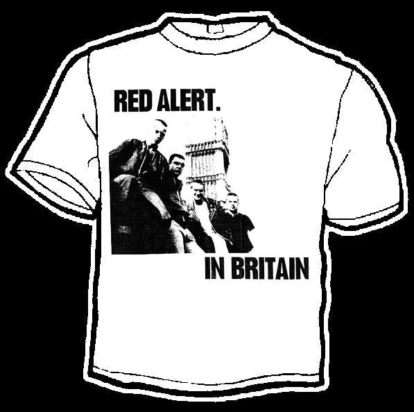 RED ALERT BRITAIN shirt