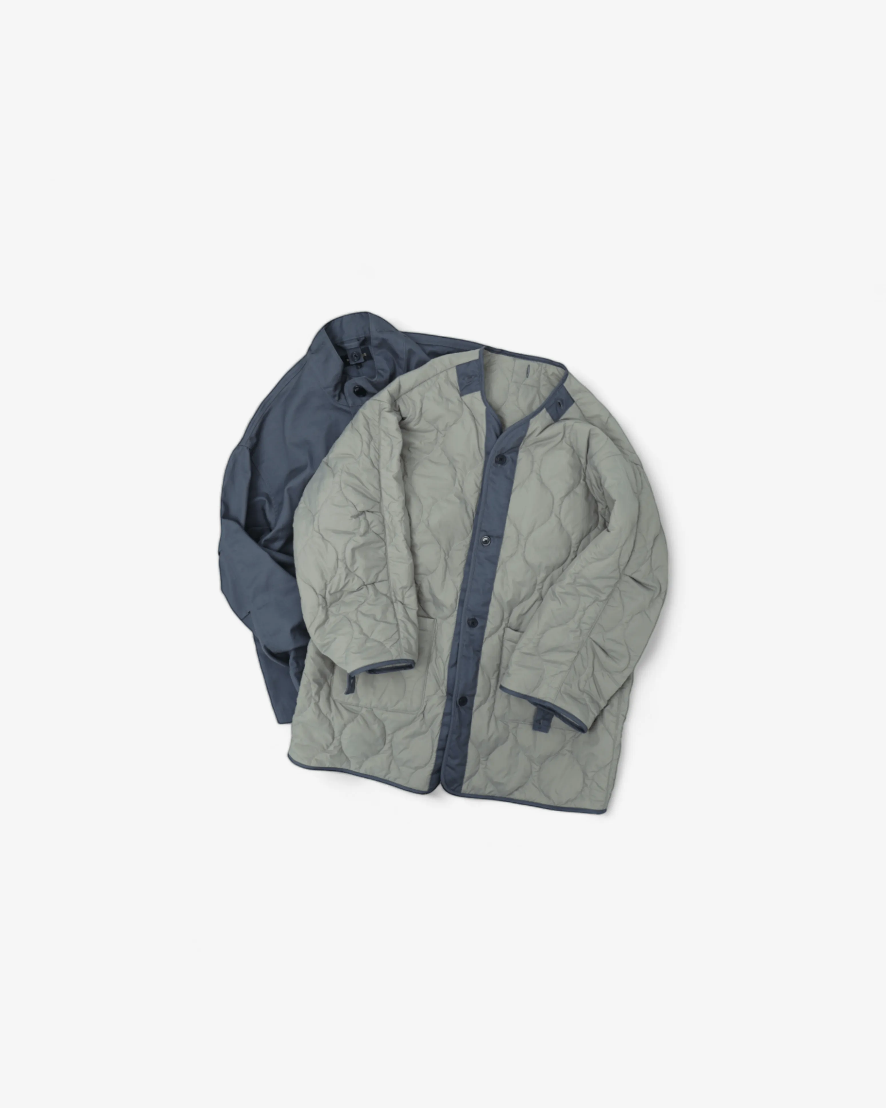 REVERSIBLE LINER SHORT PARKA #696