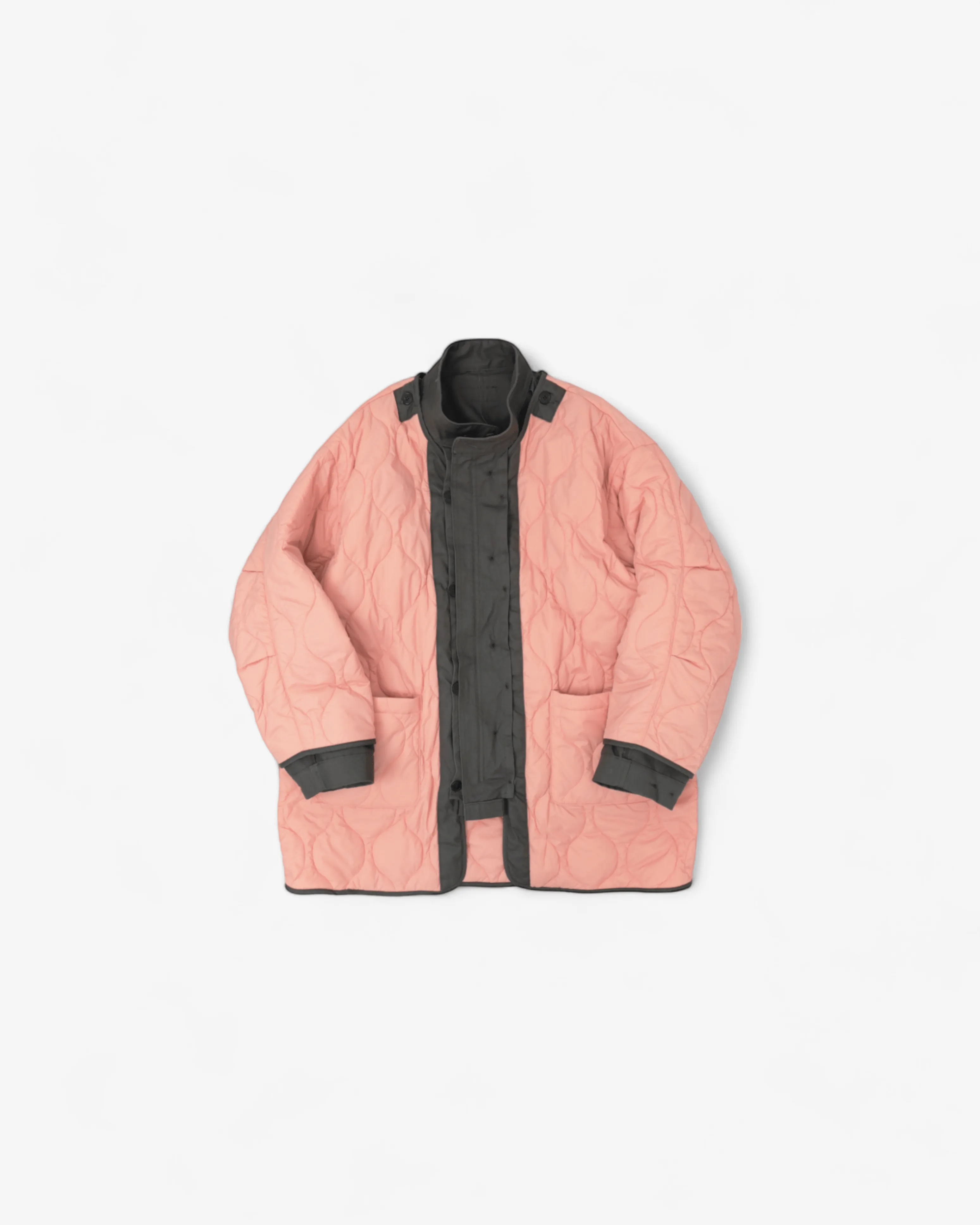 REVERSIBLE LINER SHORT PARKA #696