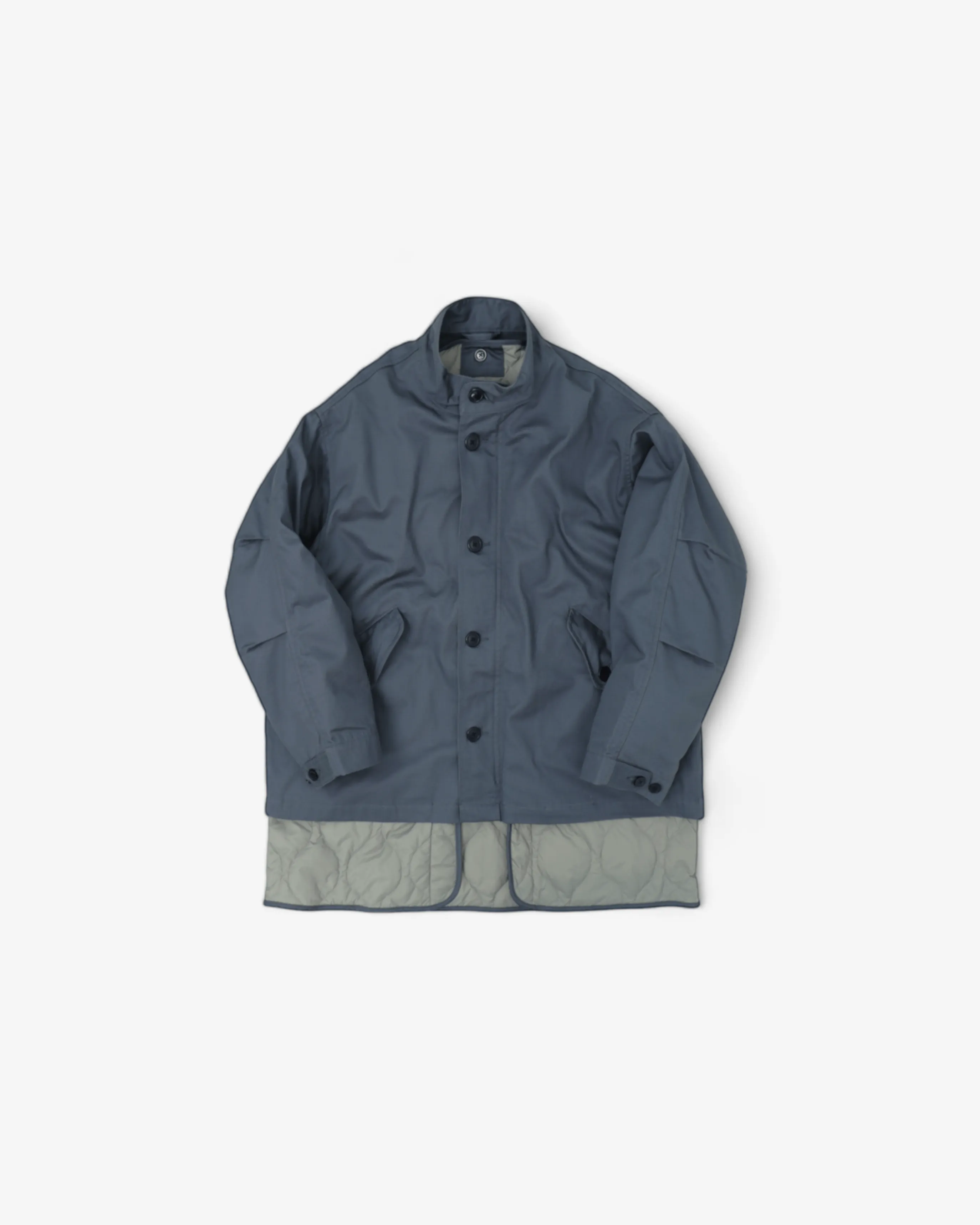 REVERSIBLE LINER SHORT PARKA #696