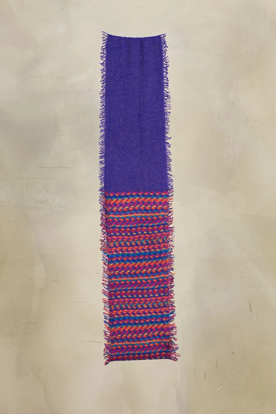 Riana Infinity Scarf Baby Alpaca Color Purple