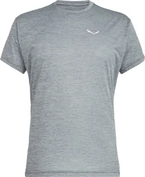 Salewa Men&#x27;s Puez Melange Dry T-Shirt Quiet Shade Melange | Buy Salewa Men&#x27;s Puez Melange Dry T-Shirt Quiet Shade Melange here | Outnorth