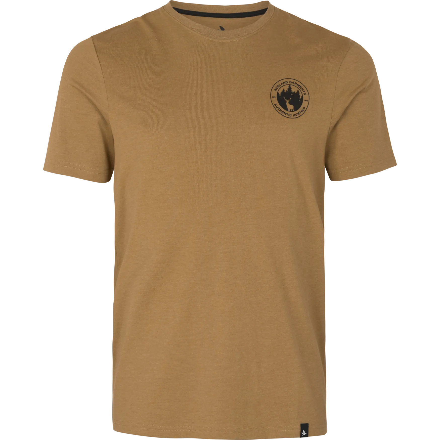 Seeland Men&#x27;s Saker T-Shirt Antique Bronze Melange | Buy Seeland Men&#x27;s Saker T-Shirt Antique Bronze Melange here | Outnorth