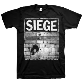 Siege "Walls" Black T-Shirt