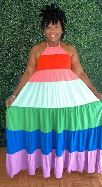 Skittles Maxi Dress