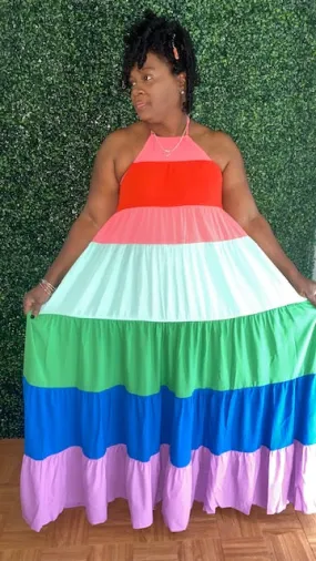 Skittles Maxi Dress