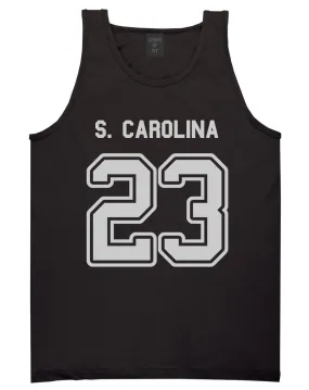Sport Style South Carolina 23 Team State Jersey Mens Tank Top