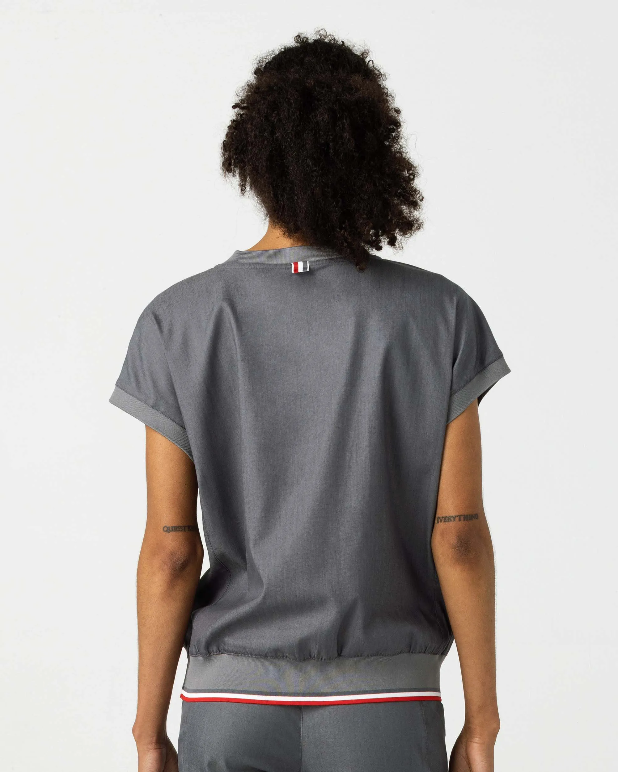 TENCEL™ Lanai‎ ‎ Rib Band Scrub Top (Final Sale)