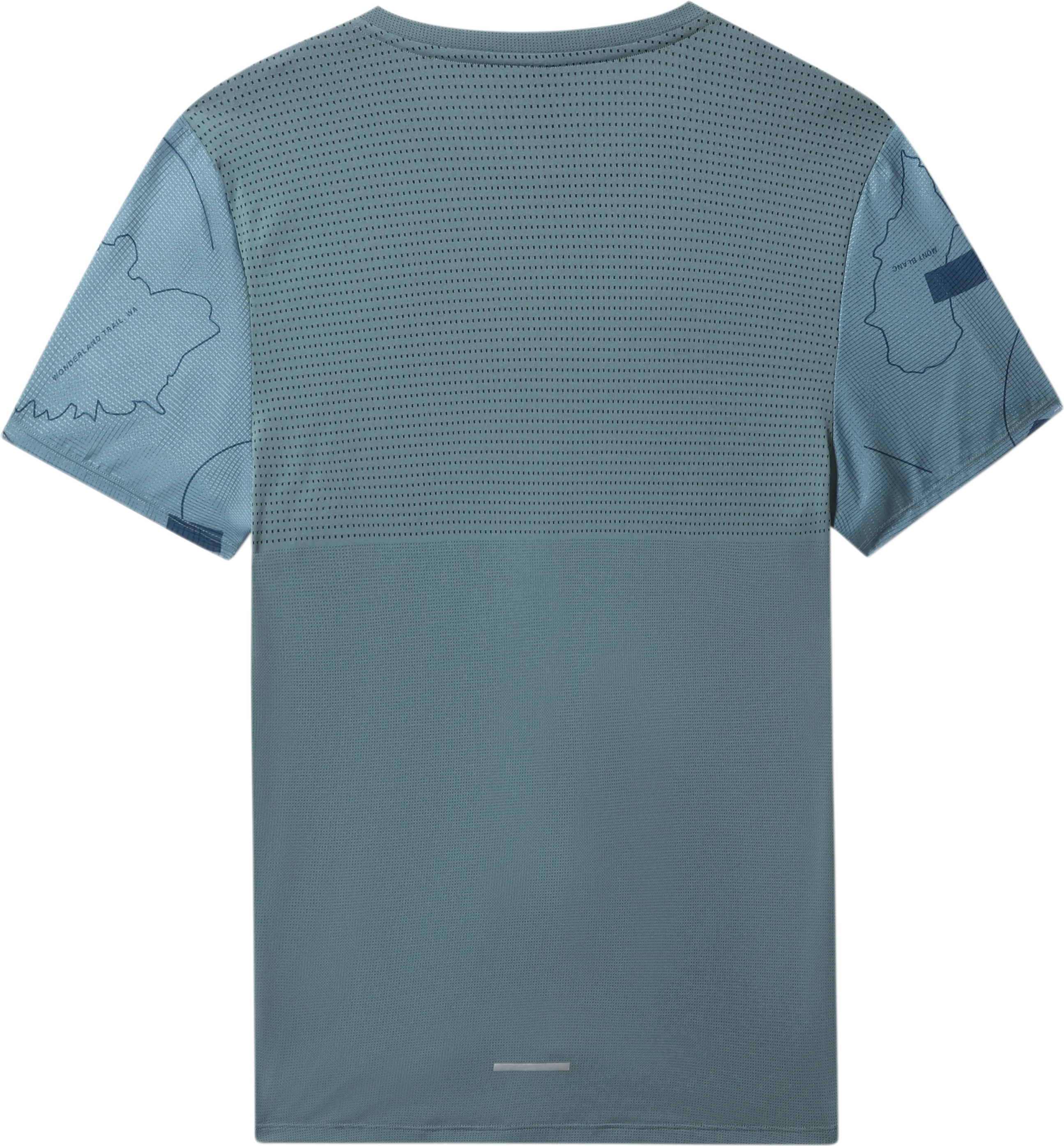 The North Face Men&#x27;s Printed Sunriser Short Sleeve Shirt Goblin Blue Trail Marker Print | Buy The North Face Men&#x27;s Printed Sunriser Short Sleeve Shirt Goblin Blue Trail Marker Print here | Outnorth
