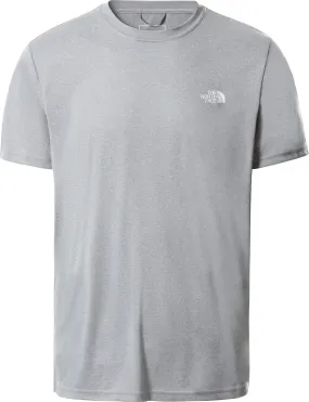 The North Face Men&#x27;s Reaxion Amp T-Shirt Mid Grey Heather | Buy The North Face Men&#x27;s Reaxion Amp T-Shirt Mid Grey Heather here | Outnorth