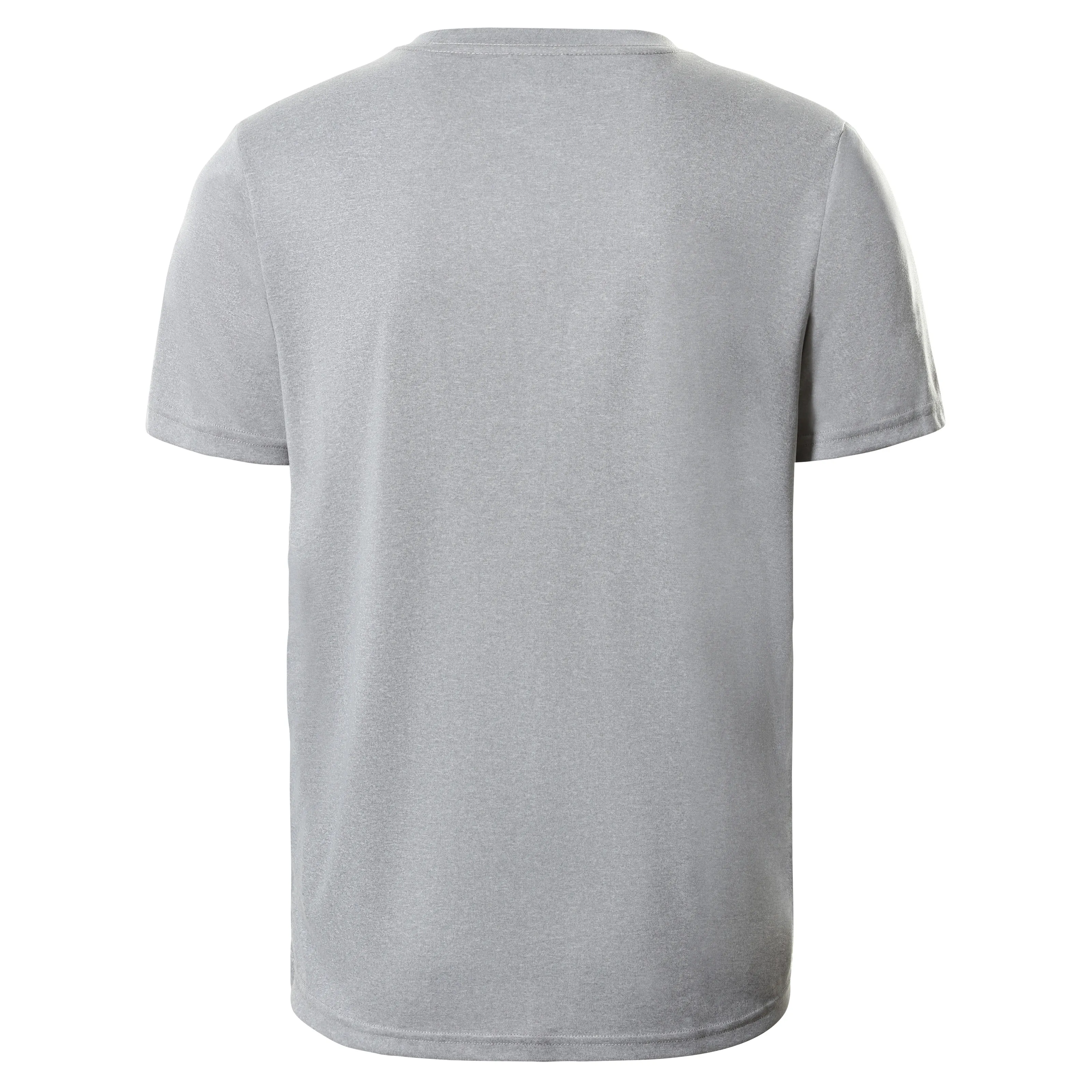 The North Face Men&#x27;s Reaxion Amp T-Shirt Mid Grey Heather | Buy The North Face Men&#x27;s Reaxion Amp T-Shirt Mid Grey Heather here | Outnorth