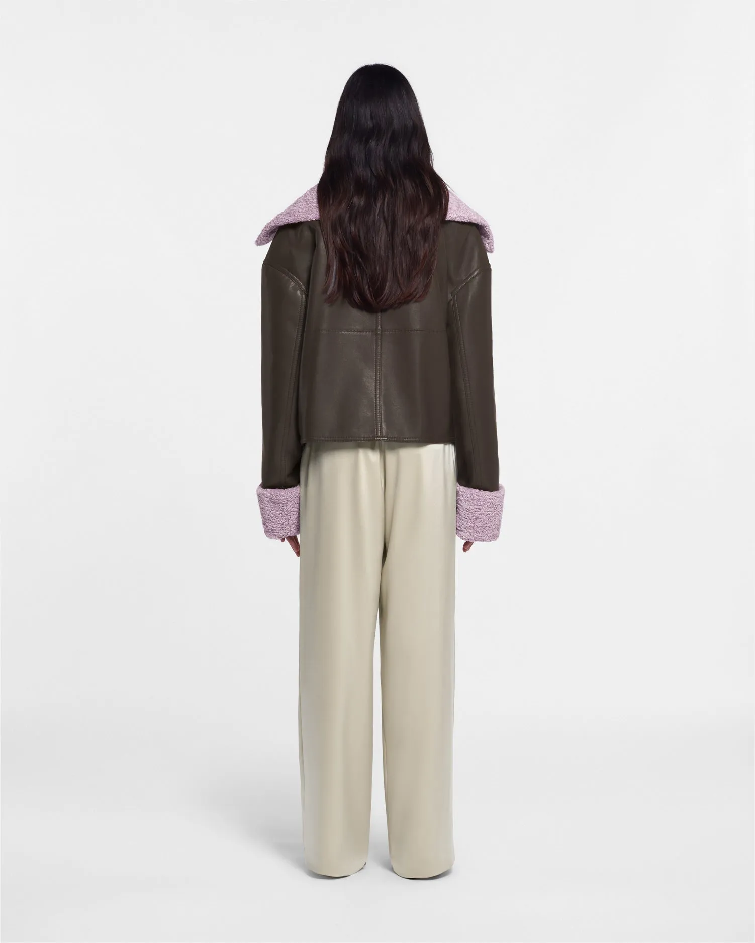 Verona - Sale Faux Shearling Jacket - Shiitake