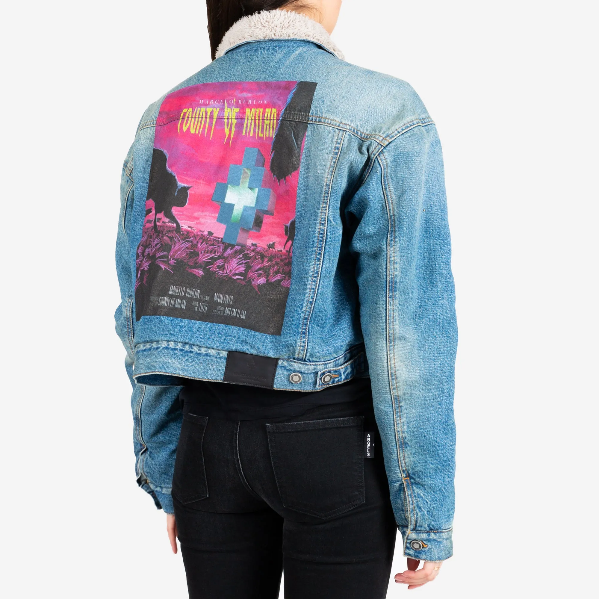Womens Vintage Wash Jean Jacket